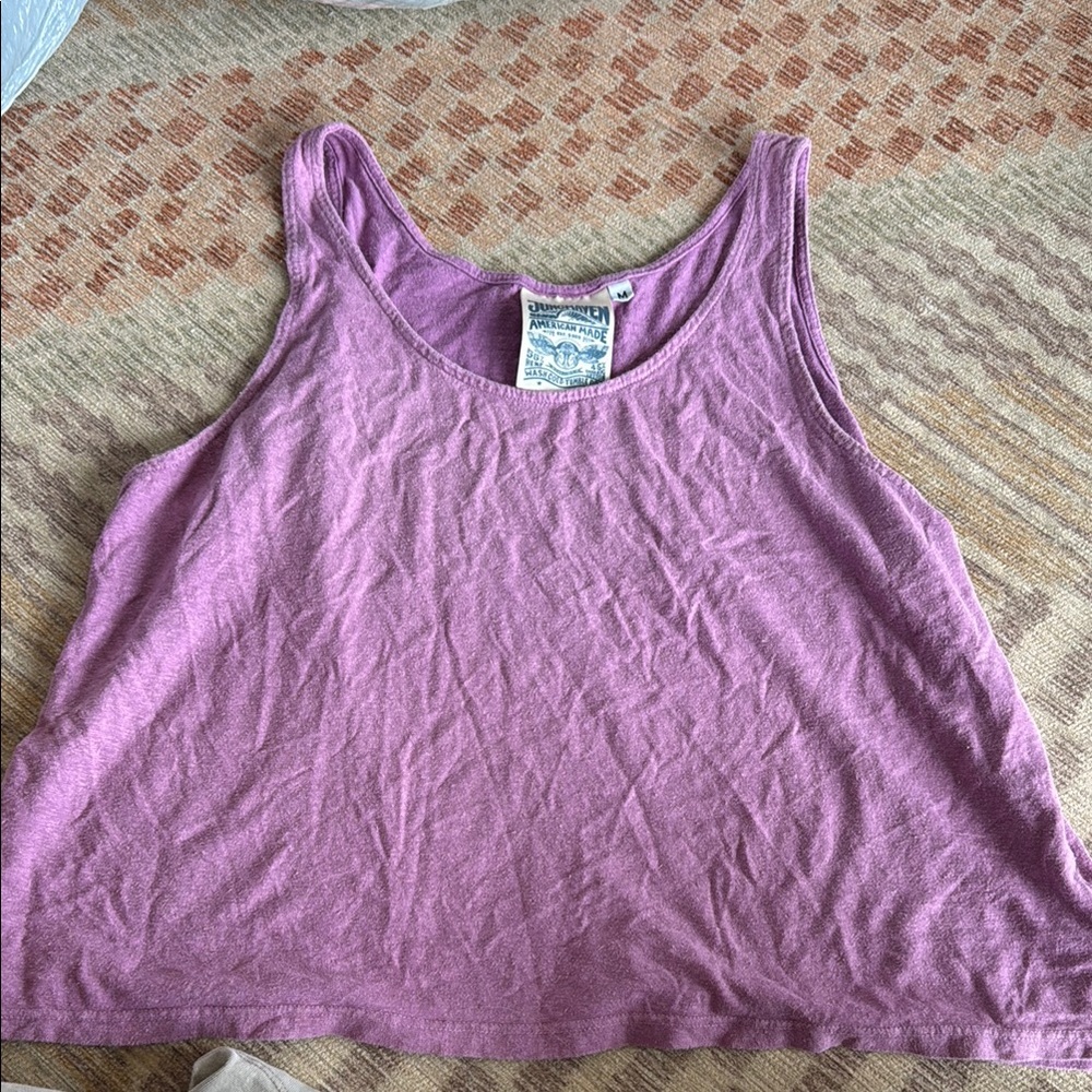 Jungmaven Cropped Tank Top size Medium